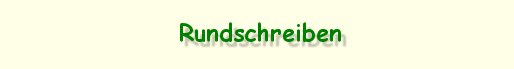 Rundschreiben 